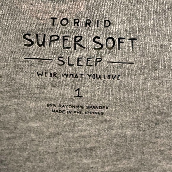 Gray Feather Print Sleep Dress - Picture 7 of 11